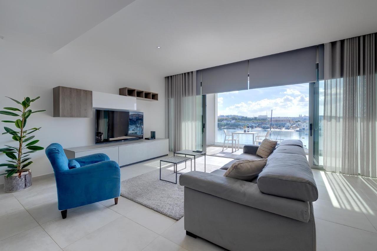 Superlative Apartment With Valletta And Harbour Views Sliema Exterior photo