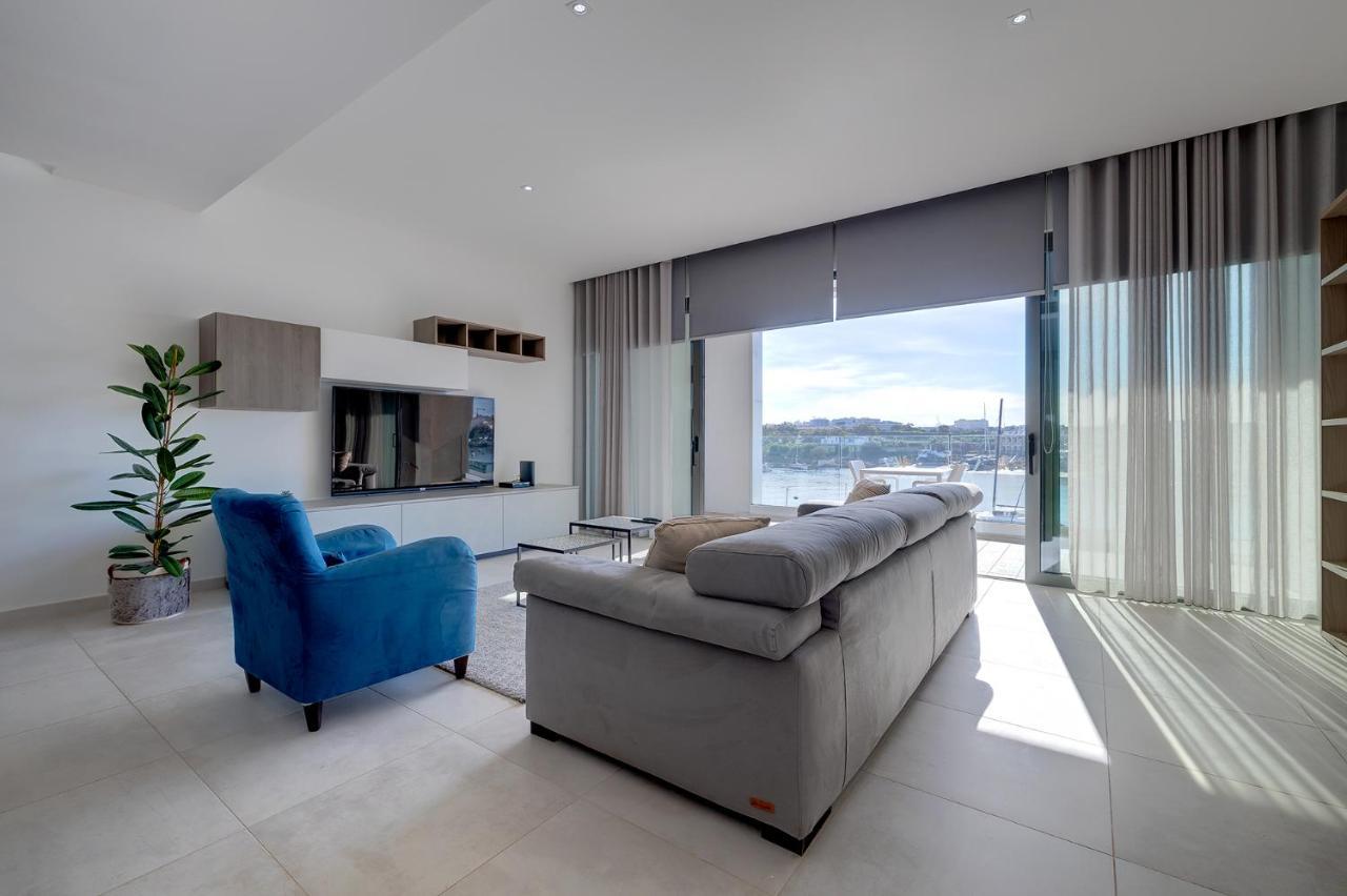 Superlative Apartment With Valletta And Harbour Views Sliema Exterior photo