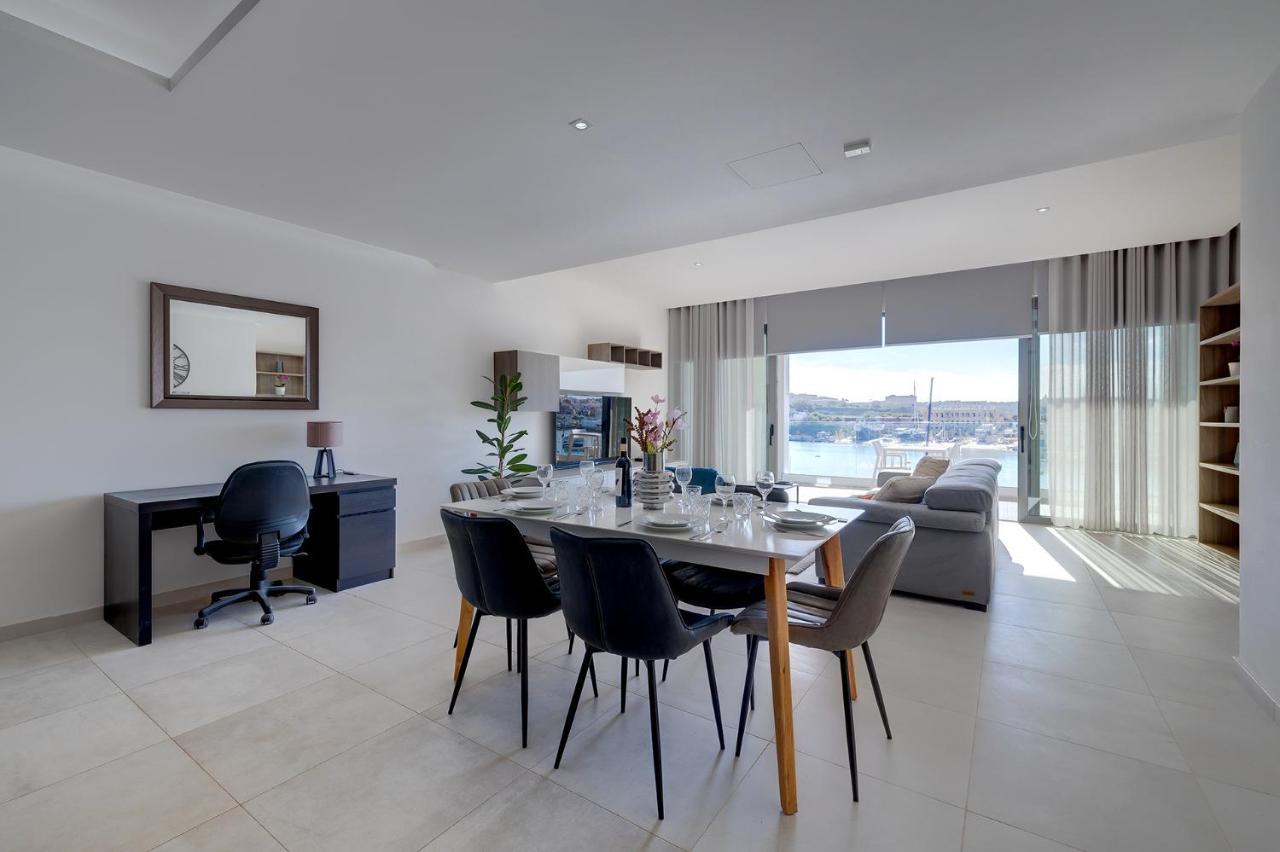 Superlative Apartment With Valletta And Harbour Views Sliema Exterior photo