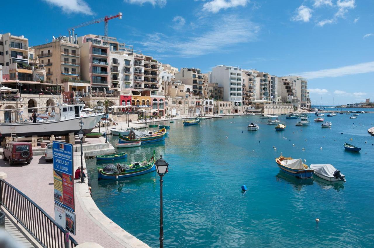 Superlative Apartment With Valletta And Harbour Views Sliema Exterior photo